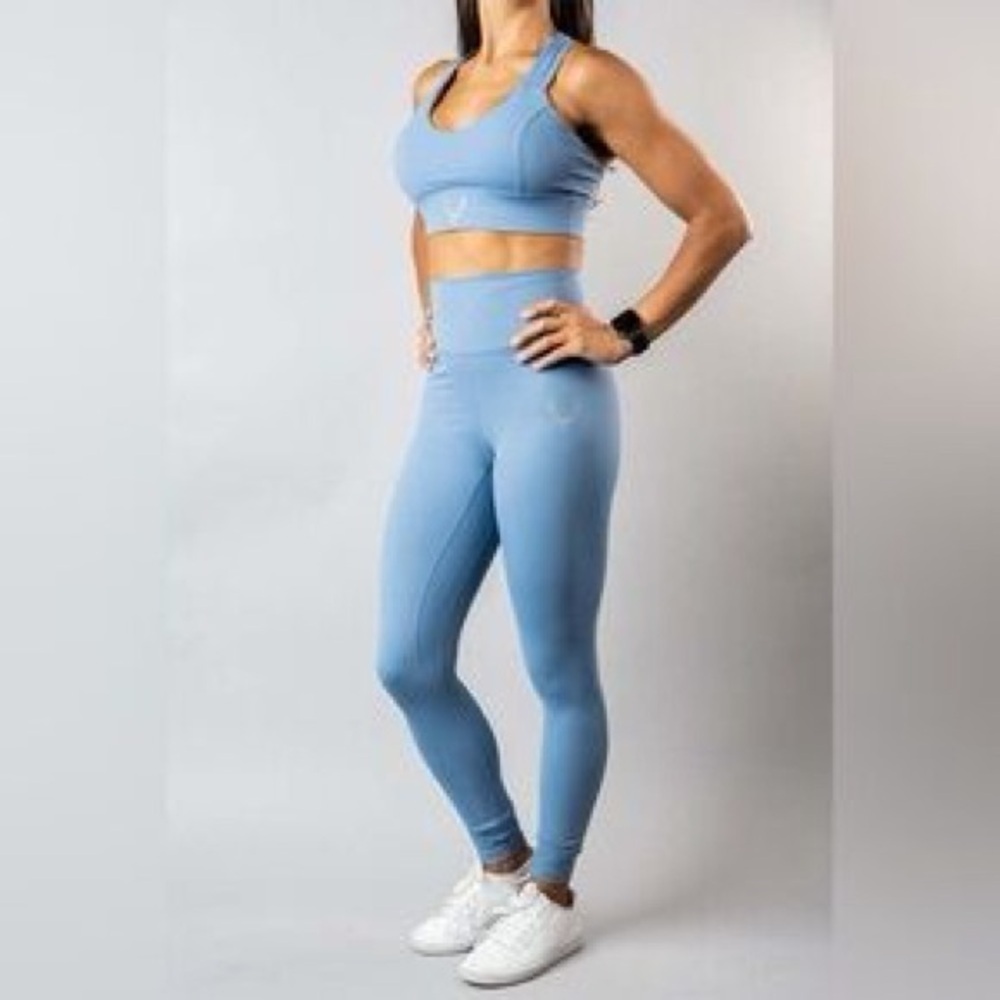 Women’s | Bucked Up Flex Leggings, Light Blue | Small